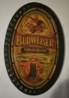 Vintage Budweiser "King Of Beers" 12" Oval Sign Item No. 036-171