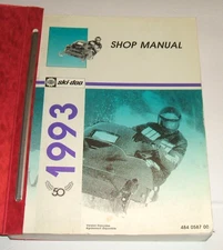 Skidoo 1993 Service Manual Formula Tundra Skandic Safari Elan Ski doo Shop