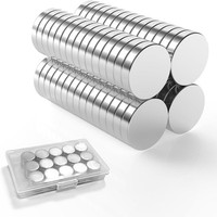 Neodym Magnete 60 StüCk Mini Stark 10X2Mm FüR Pinnwand KüHlschrank Handwerk