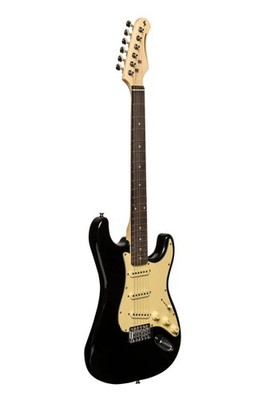 Stagg SES-30 BK Guitarra Eléctrica