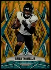 2025 Panini Phoenix Football Gold Seismic Brian Thomas Jr. #99