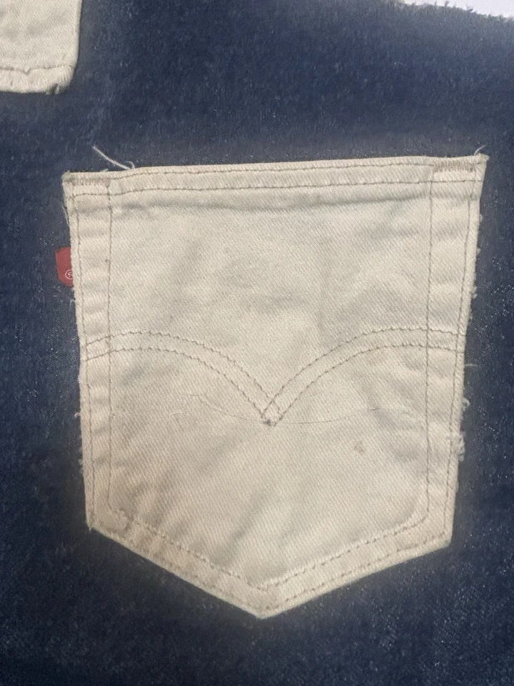 Vintage Rare Levi’s 565 Machinists Work Apron Red Tag See Pics For Condition - Image 4 of 4