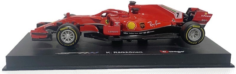 Bburago Ferrari F1 Diecast Model Car 1:32 Scale Lot of 6 Leclerc Raikkonen etc
