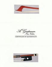 A good French certified 3/4 size cello bow made by Laberte, ca. 1950.