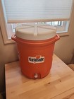 Orange Rubbermaid Model 1610 - 10 Gallon Water Cooler - Gatorade