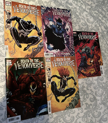 【アメコミ】　Death of the venom verse 1-5 セット Death of the Venomverse #1-5 Complete Series Cover Set Lot NM