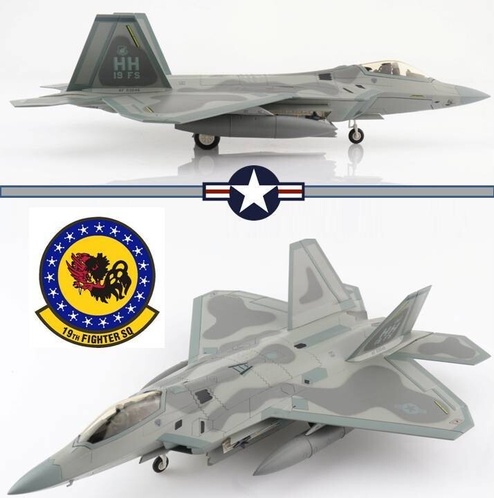 Hobby Master 1/72 HA2822 F-22A Raptor USAF 15th WG, 19th FS Hobby Master 1/72 HA2822 F-22A Raptor USAF 15th WG, 19th FS