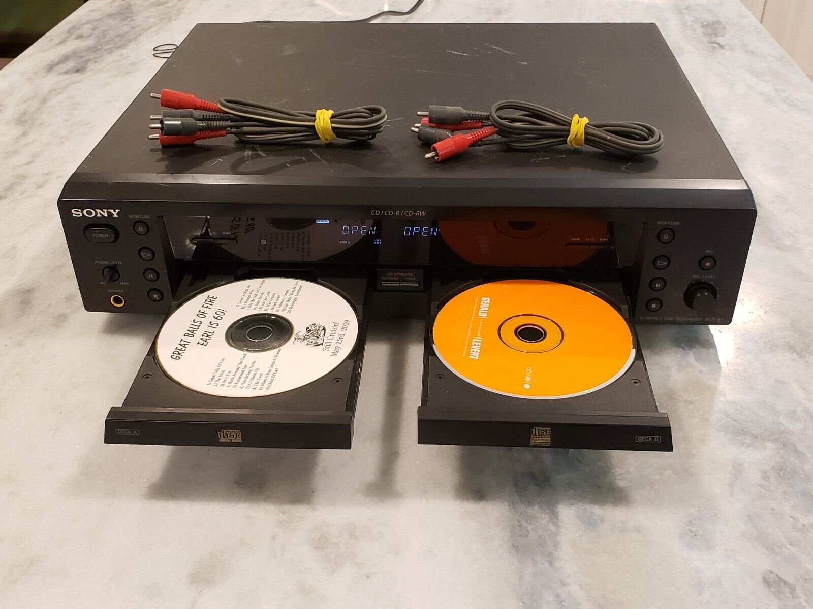 SONY 仰々しい CDレコーダー rcd-w1 compact disc recoder SONY 仰々しい CDレコーダー rcd-w1 compact disc recoder