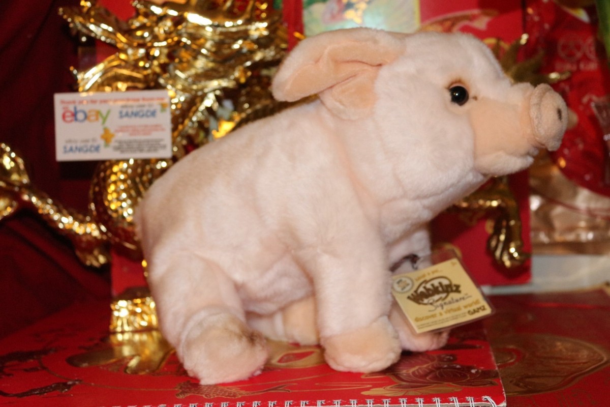 WEBKINZ SIGNATURE PIG.USED.COMES WITH TAG-NICE GIFT | eBay