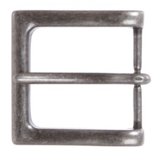 1 1/2" 38 mm Nickel Free Single Prong Square Belt Buckle