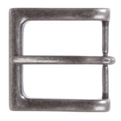 1 1/2'' (38 mm) Nickel Free Single Prong Square Belt Buckle