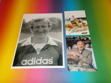 Georg Schwarzenbeck DFB World Champion 1974 signed autograph 20x28 photo postcard