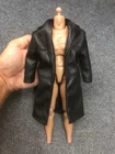 1/6 Scale Custom Punisher Frank Castle Leather Coat Jacket for Action Figure