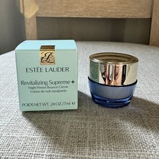 Est e Lauder Revitalizing Supreme Night Power Bounce Cream Mini 0.24oz 7mL NIB