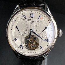 Sugess 2023 Tourbillon Master Seagull ST8004 Mechanical Mens Watch SU8004SK