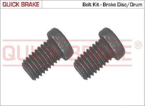 Original QUICK BRAKE Vite Disco Freno 11668K Per BMW - Immagine 2