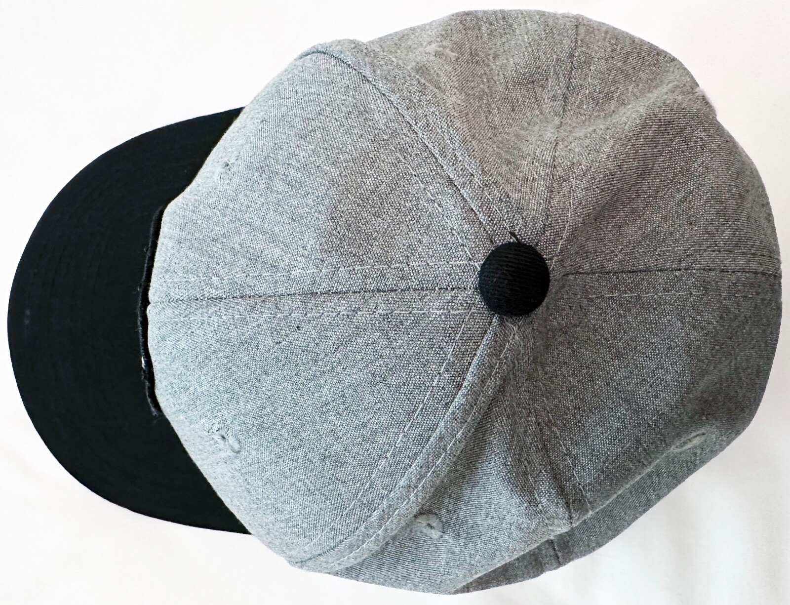 Google Cloud Patch Snapback Hat Cap Gray and Blac… - image 3