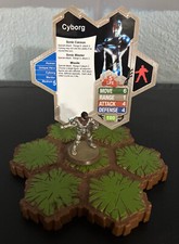 Heroscape Custom Card  Figure / Cyborg / DC Superhero