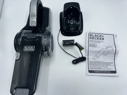 BLACK+DECKER 20V Max Handheld Cordless Pivot Vacuum BLACK (BDH2000PL)