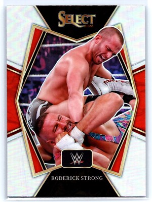 2022 SELECT WWE PREMIER SILVER PRIZM PARALLEL #150 RODERICK STRONG NXT 2.0