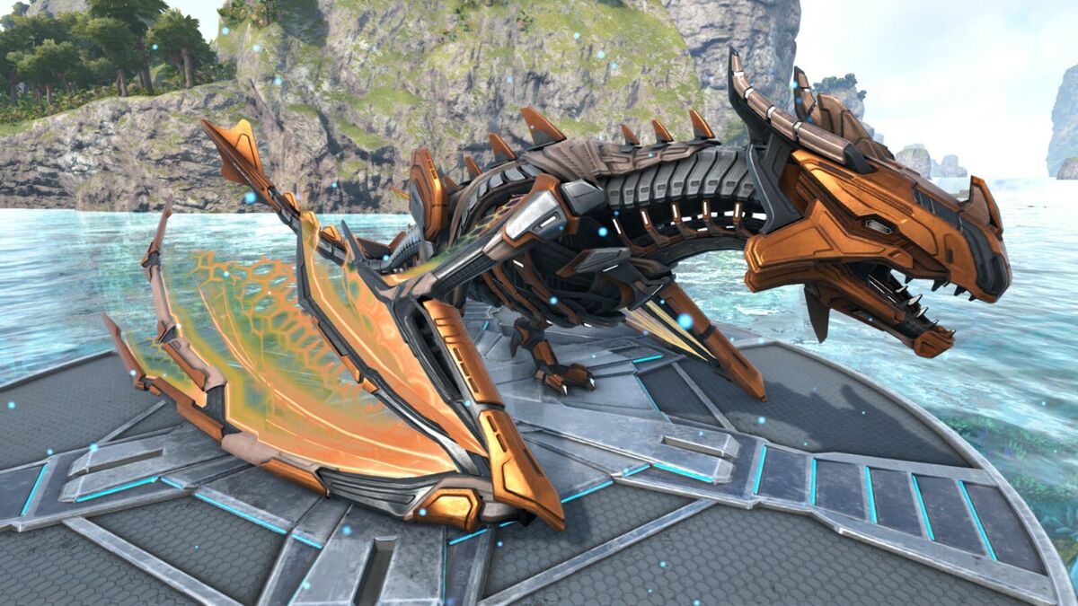 ARK Survival Evolved PS4 PS5 PVE Genesis 2 Voidwyrm New Top Stats (Void)  705 m