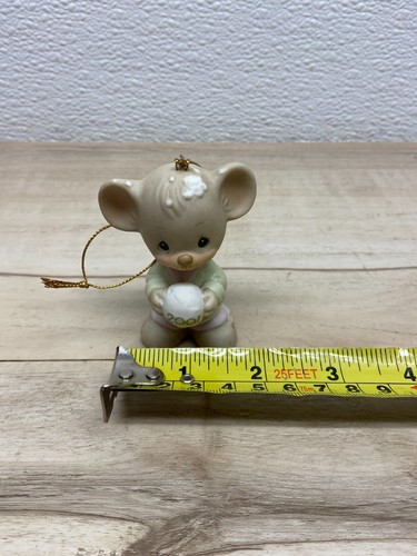 Enesco Precious Moments Sno-ball Without You Porcelain Christmas Tree Ornament - Picture 6 of 11