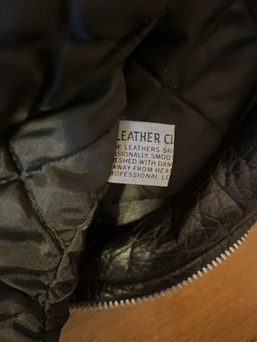 Vintage Harley Davidson Leather Jacket Eagle Motorcycle Biker Coat Black - Picture 8 of 24