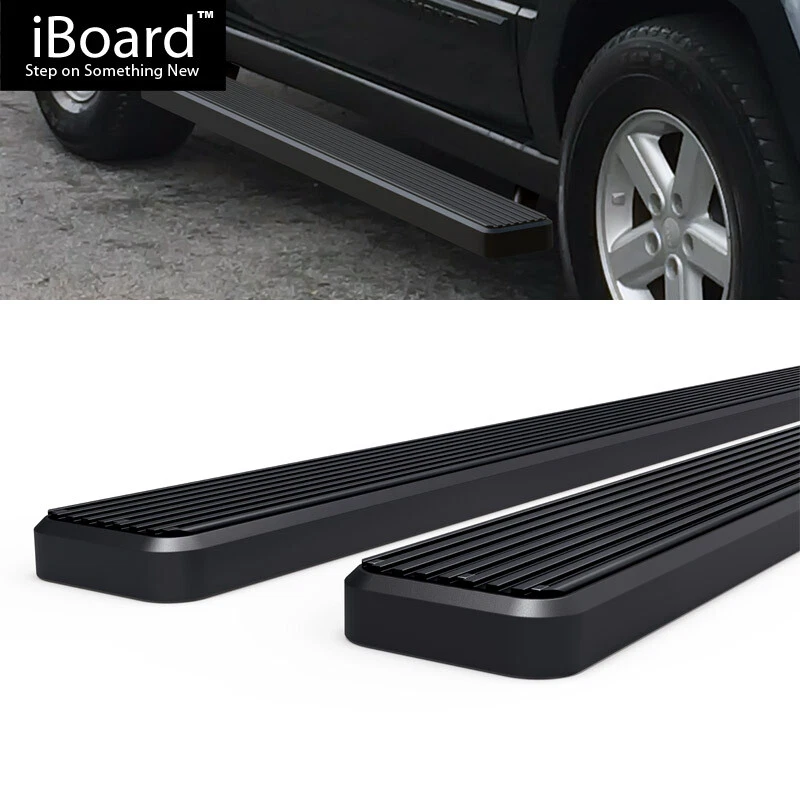 iBoard Stainless Steel 5" Running Boards Fit 06-11 Jeep Commander - Image 2 of 4