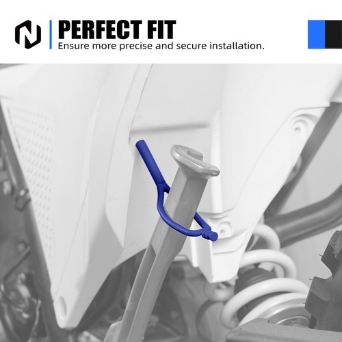 145mm Rubber Side Stand Strap For Husqvarna FC250 FC350 FC450 2014-2022 Blue - Picture 6 of 9
