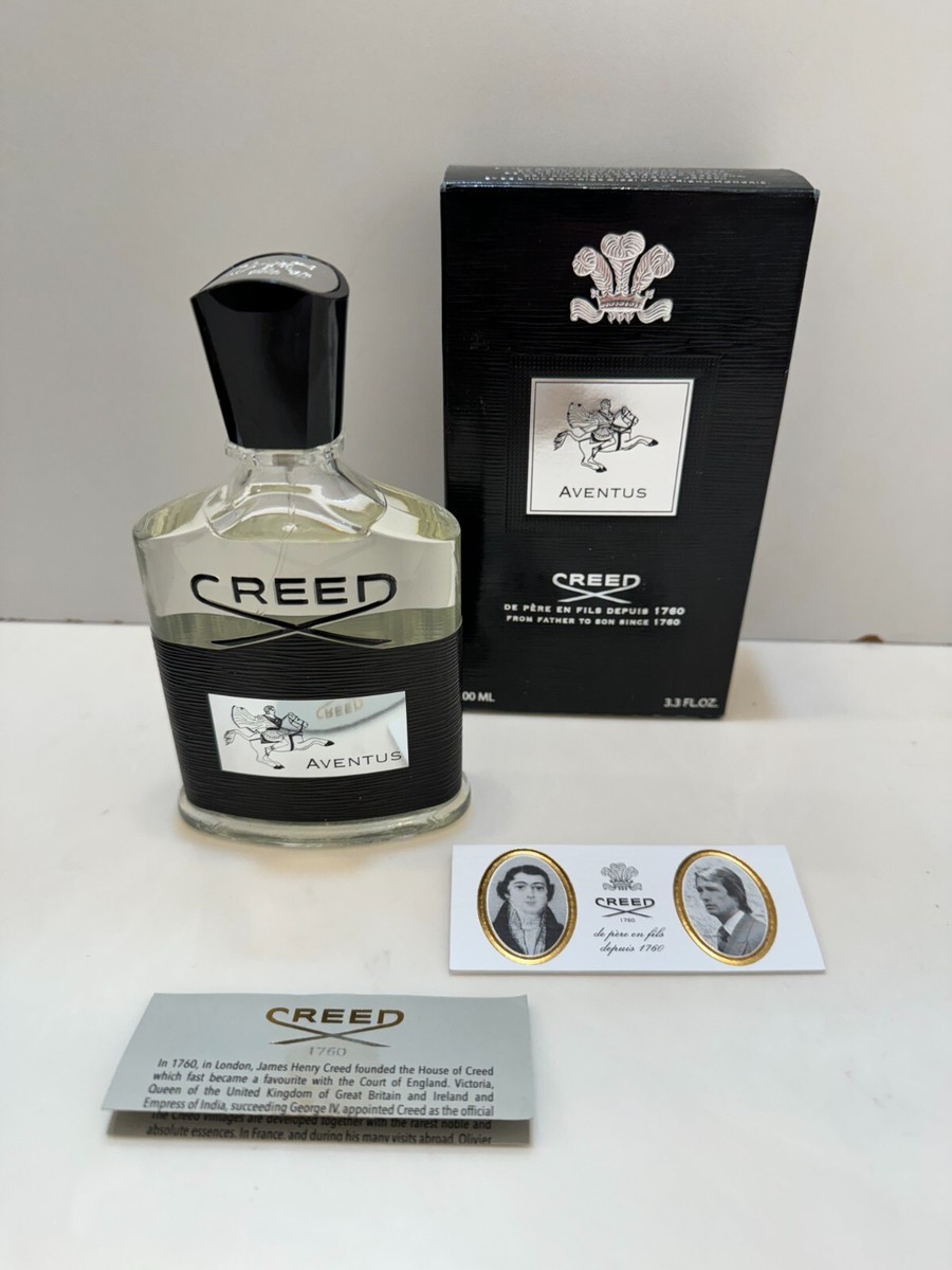 Creed Aventus 3.3 oz 100 ml Eau De Parfum New in Damaged Box Batch