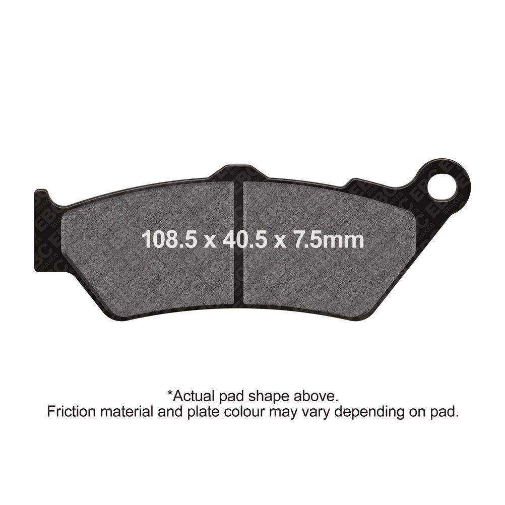 EBC Double H Brake Pad Front Right for Aprilia ETV 1000 Caponord 2001 - 2003