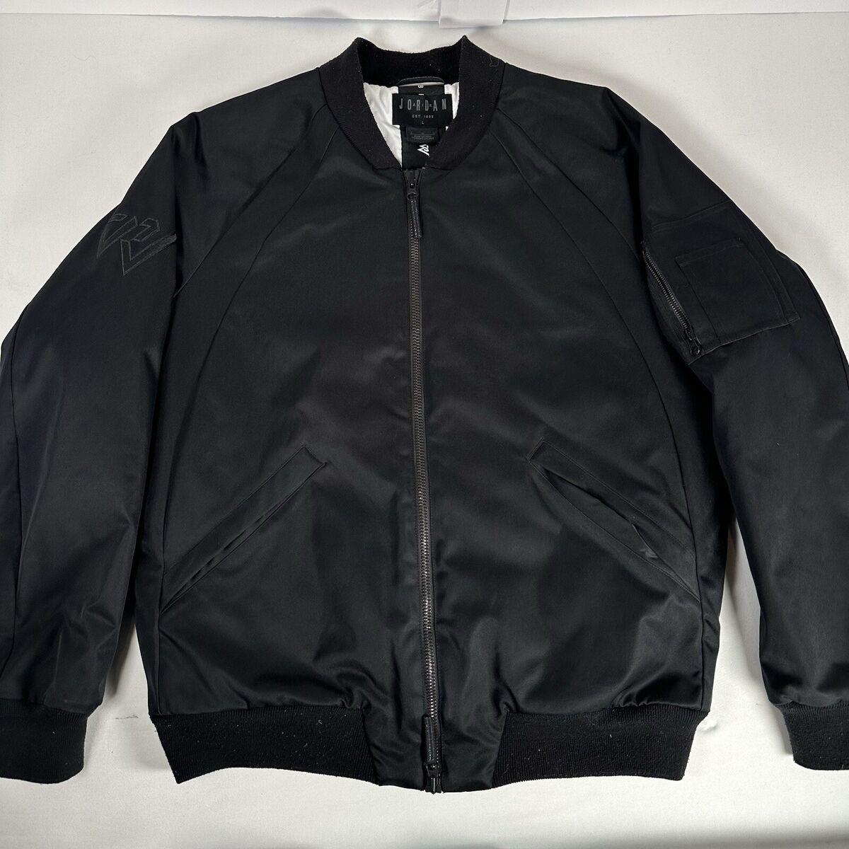 Jordan X Russell Westbrook MA-1 Bomber Jacket 922152-010 Jordan X Russell Westbrook MA-1 Bomber Jacket 922152-010