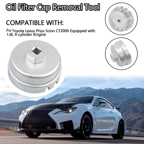1*Oil Filter Wrench Socket Removal Tool Suitable For Toyota Lexus Corolla Prius