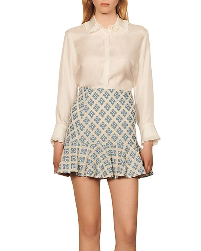 Jupe jean sandro new arrivals
