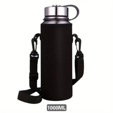 550-1500ML Water Bottle Sleeve Cover Bag Pouch Carrier Bag Pouch Holder Shoulder