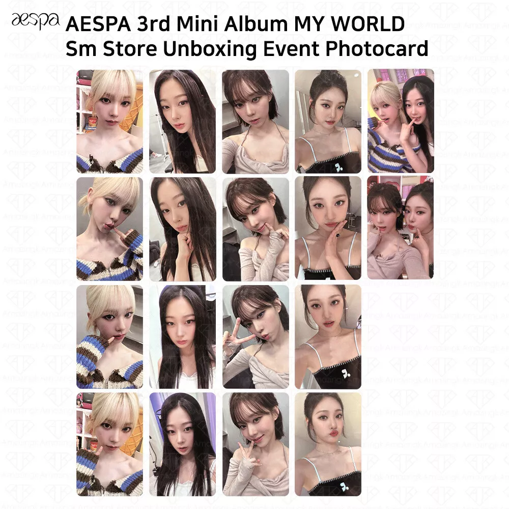 aespa my world unboxing c カリナ トレカ | diwanschool.com