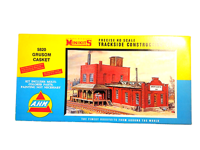 Vintage AHM Germany HO Scale 5820:398 Grusom Casket Co Vintage AHM Germany HO Scale 5820:398 Grusom Casket Co