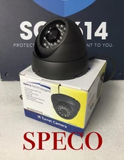 Speco Security Color Camera 3.6mm 480TVL 24LEDs Day/Night Surveillance VLED23T7G