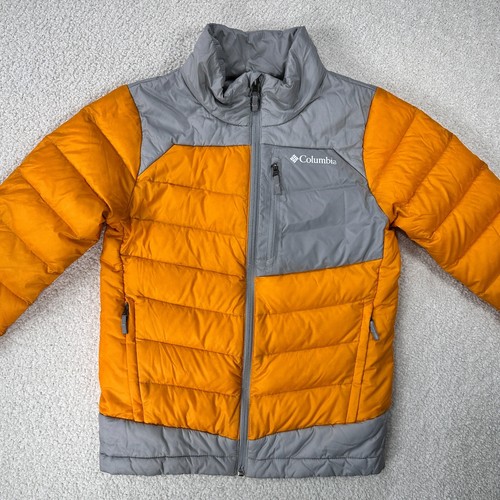 Columbia Boys Size SMALL 8 Autumn Park Down Jacket OMNI HEAT Winter Parka Youth