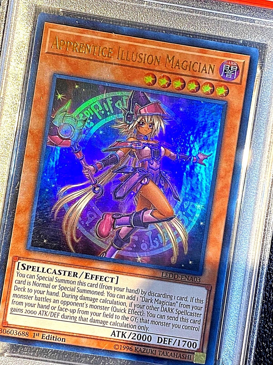 2017 PSA 10 GEM MINT 1ST ED. Apprentice Illusion Magician ENA03