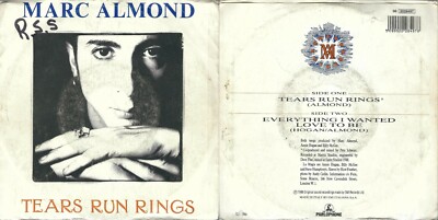 Disco 45 Giri Marc Almond    Tears Ausführen Rings Everything I Wanted Love To