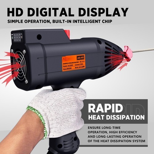 Handheld Portable Arc Welding Machine Electric Welding Current Adjustment - Picture 2 of 15