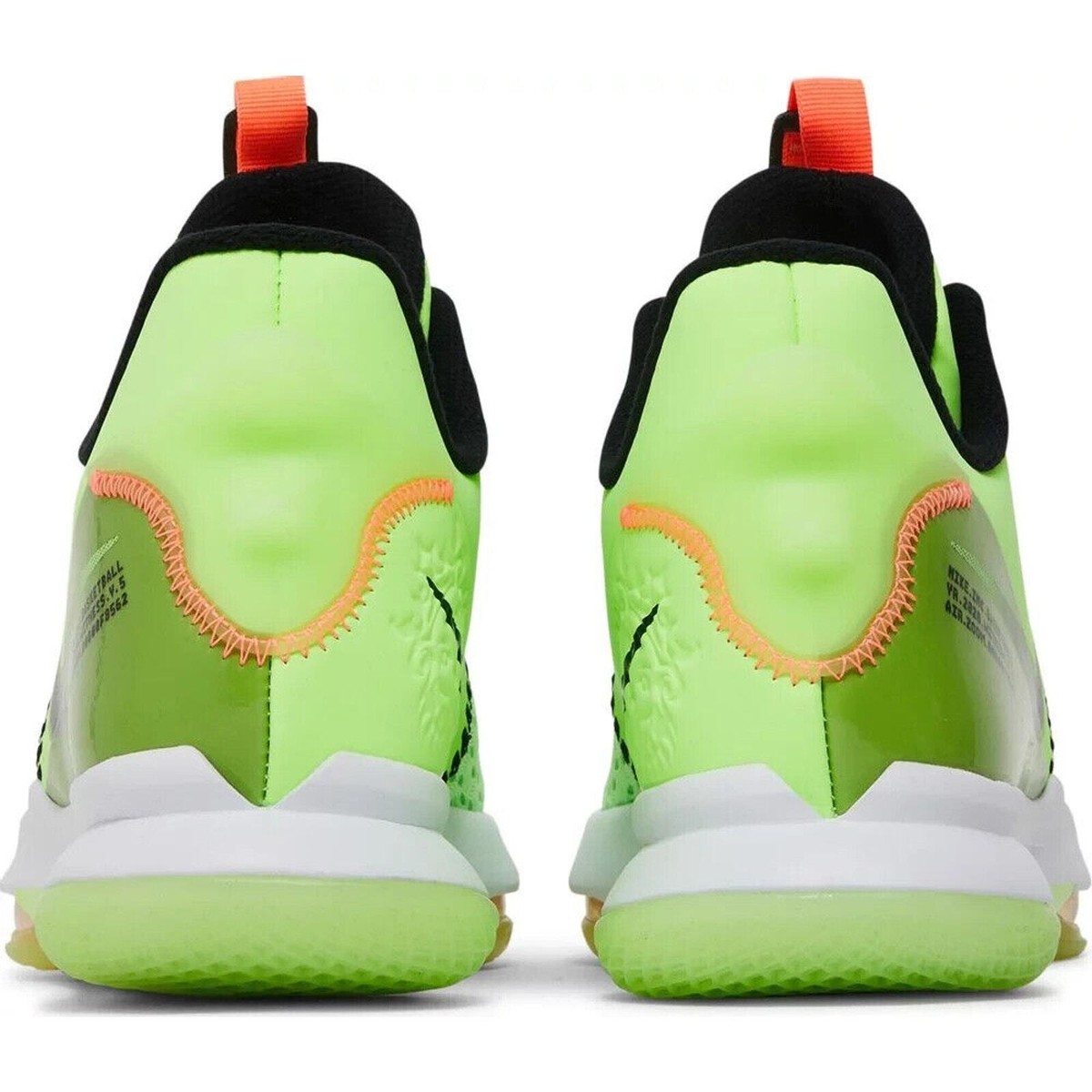 Nike LeBron Witness V Lime Green Glow Mango Sneakers Lebron Witness V Men main image 3