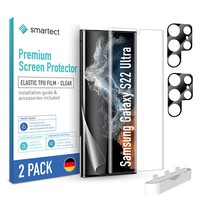 2X Tpu Schutzfolie Klar FüR Samsung Galaxy S22 Ultra 2X Kameraschutz Panzerfolie