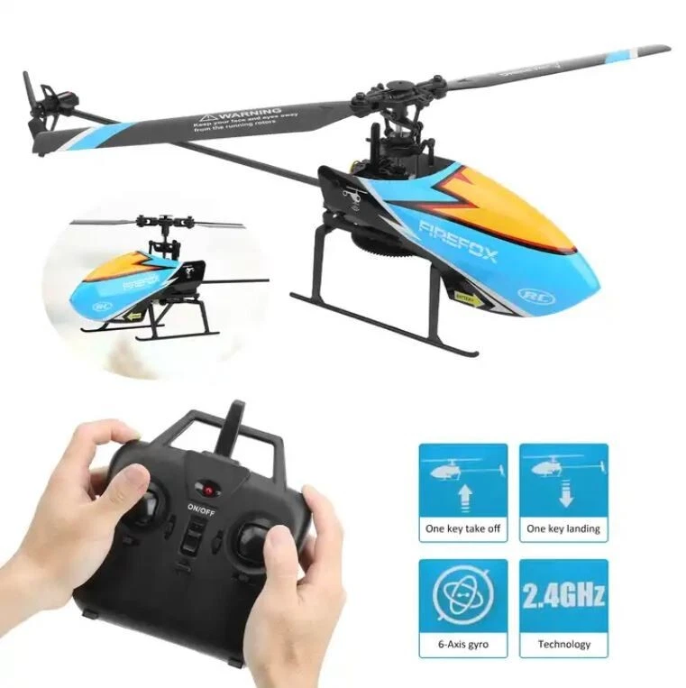 RC Firefox Helikopter Single Blade ferngesteuerter Hubschrauber RTF - DE-Händler - Bild 3 von 4