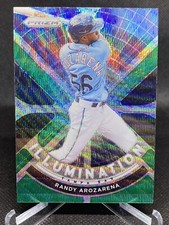 2021 Panini Prizm Illumination Randy Arozarena #IL-4 Green Wave Prizm SP