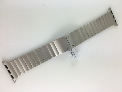 Oryginalny pasek na bransoletkę Apple Watch Series 10 9 8 ogniw 38mm 40mm 41MM 42MM srebrny - Zdjęcie 5 z 14