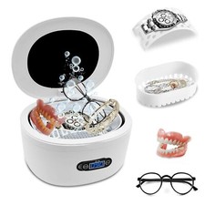 Ultrasonic Jewelry Cleaner Denture Glass Watc...