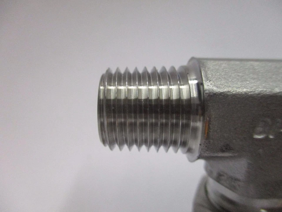 Bi-Lok 771LSS3/8X1/4 Male Run Tee 3/8" OD 1/4" NPT - Image 3 of 4