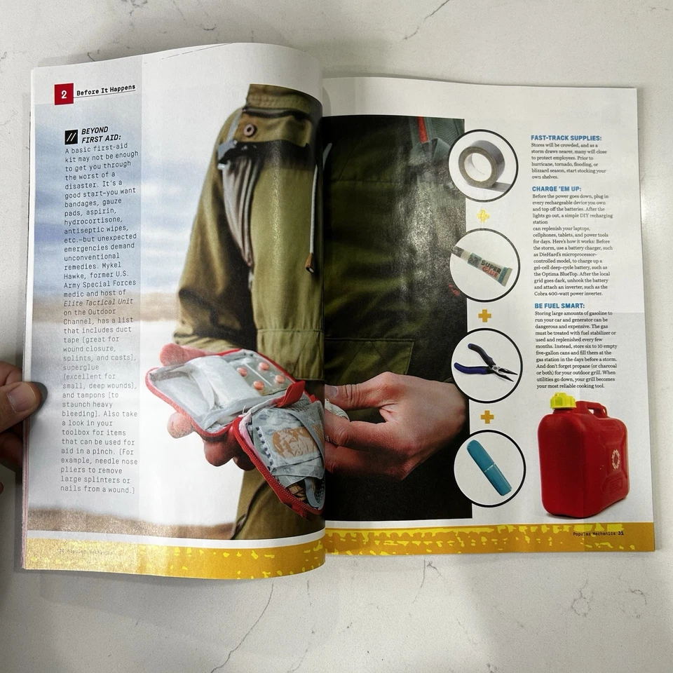 Popular Mechanics Ultimate Survival Guide Magazine Hearst Specials - Image 4 of 4